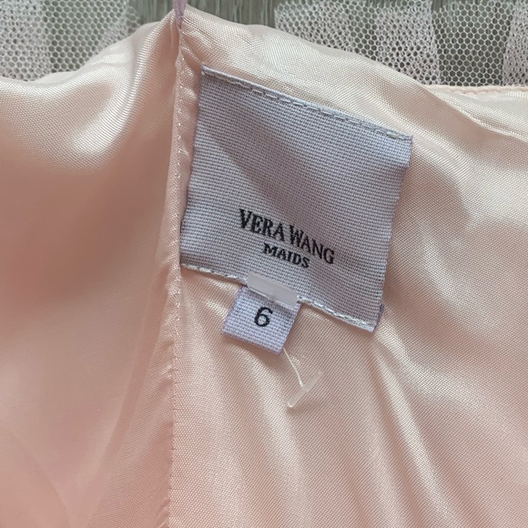 Vera Wang Bridesmaid Tulle Mini-Dress - Picture 9 of 10